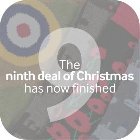 <span>On the ninth day of our 12 Deals of Christmas, dive into the festive fun with a merry 20% off socks.</span>